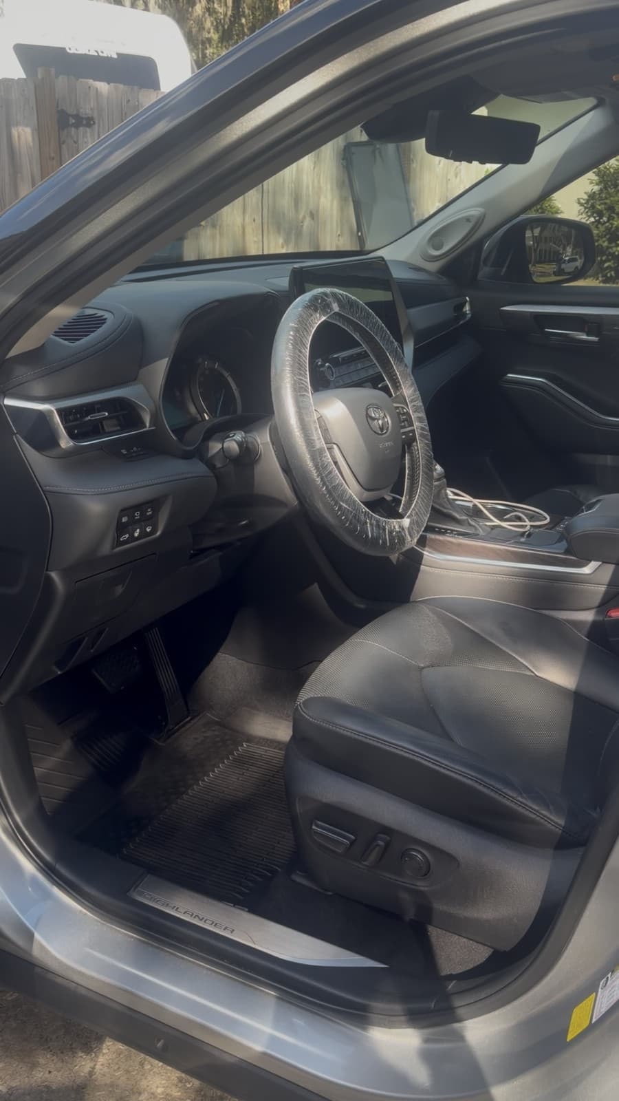 Interior Detail — Toyota Highlander